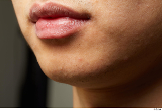 HD Face Skin Lan chin face lips mouth skin pores…
